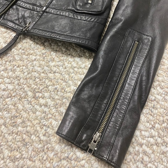 Mackage Kenya Leather Jacket from Aritzia size XS Great Condition - Picture 2 of 10